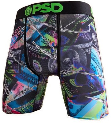 PSD Mirofiber Boxer Briefs BARBED WIRE Benjis MONEY MOD stacking DROPS 3 pack