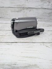 Panasonic SDR-H40P 40gb HDD Digital Camcorder Silver Tested Works