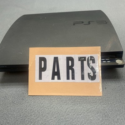 Sony PlayStation 3 PS3 Slim Console CECH-2001A 120GB Black Parts Repair Read