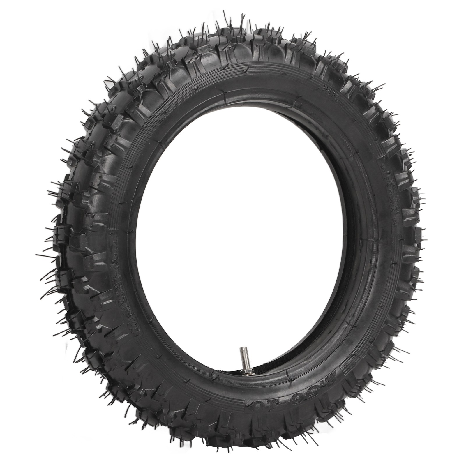 2.50x10in Tire Inner Tube Set With TR13 Straight Valve Stem For 50cc 70cc 90cc