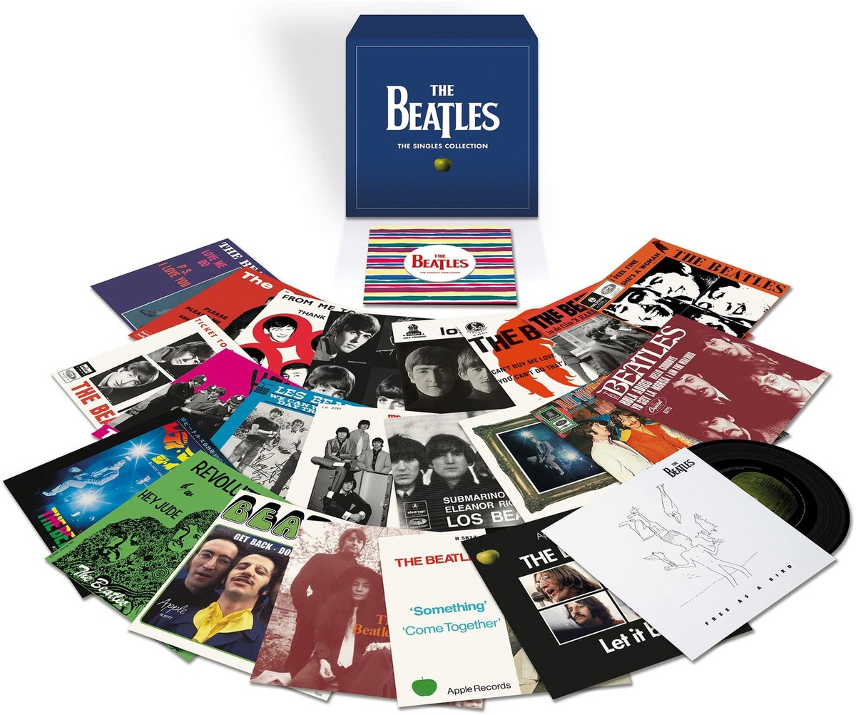 【CD】SINGLE COLLECTION BOX The Beatles Singles Collection Box 7in Vinyl 23Pcs 45 Rpm Set from