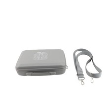 Grey Drone Carrying Case Water Proof Scratch Proof Oxford Cloth PU Leather BGS