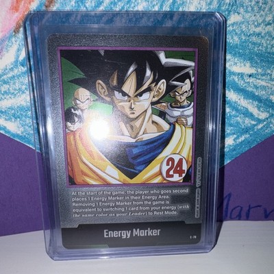 Bandai Dragon Ball Super Energy Marker E-78 Foil energy Marker Goku