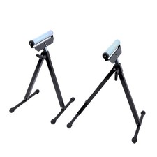 2 Pack Folding Height Adjustable 132 lbs Roller Stand 26-3/4" to 42-1/5"