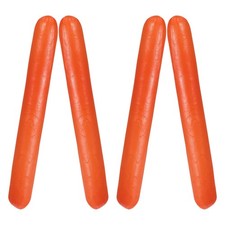 4 Pcs Simulated Hot Dog Model Realistic Fake Food for Restaurants