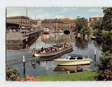 Postcard Paddan Boats in Gothenburg Sweden