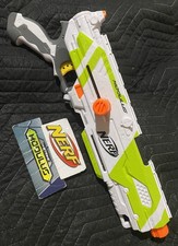 Nerf N strike Elite Longstrike Modulus CS 6 Blaster Gun Sniper Green Rifle