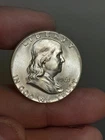 1961 Franklin Half Dollar BU #10