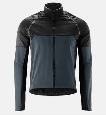 GONSO Herren Jacke Outdoor Fahrradjacke Softshelljacke Canosio Gr M schwarz grau