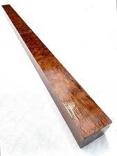Snakewood Exotic Lumber 1  x 1.05  x 19.55  Tone Wood Turning Cue Pen Blank Luthier
