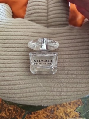 Versace Bright Crystal Perfume Eau De Toilette Mini .17oz 5ml Splash