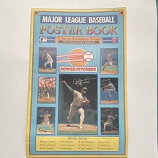Fleer Major League Baseball Poster Book: Power Pitchers 1990 Collector's Ed