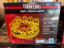 Ironton String Lights, 100ft., 125 Volts, 15 Amps