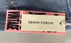 Denim Forum Women's The '90s Vintage Mid-Rise Wide Leg Jeans Blue NWT 26W — photo 5
