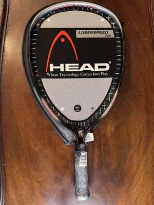 VTG NWT HEAD RACQUETBALL RACKET & COVER Graphite 185g 3 7/8 Collectors Estate