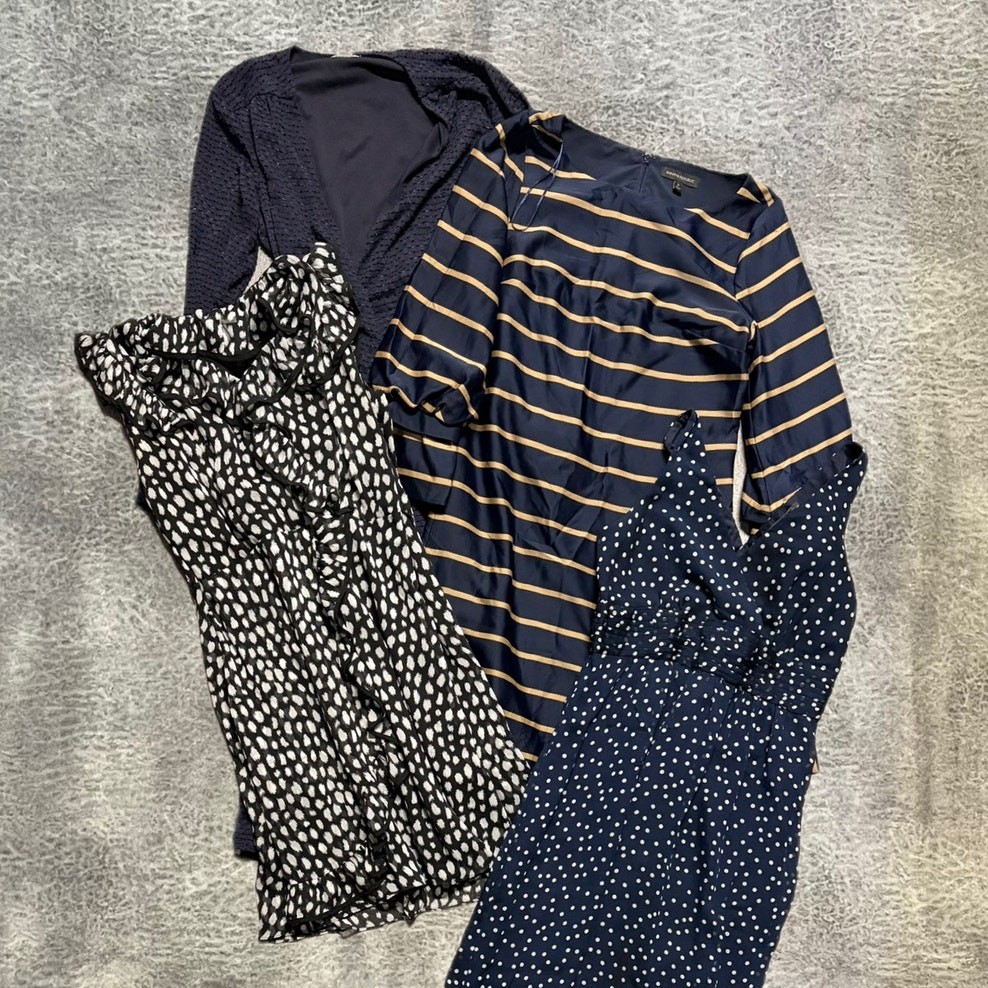 Womens Timeless Patterned Dress Bundle of 4