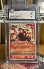 Pokémon Heatran LV.X Holo Ultra Rare 97/100 Diamond & Pearl Stormfront CGC 6 on eBay
