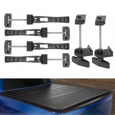4Pcs Universal Replace Parts For Hard / Soft Folding Tonneau Cover Rear Clamps