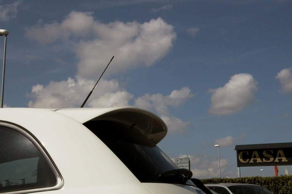 Aileron arrière Fiat 500 Abarth spoiler de toit avec colle de montage