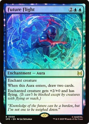 MTG FOIL Future Flight  - Marvel's Spider-Man Eternal #6