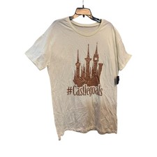 NWT Disney Princess Womens Nightgown Sleep Shirt Size Large Pajama Castle Goals