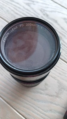 Objectif Canon FD 200 mm f1.4 S.S.C - Photo 1/2