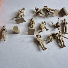 Elastolin Vintage Soldaten Figuren, Handbemalt.