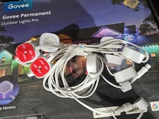 Govee Permanent Outdoor Lights Pro H706 ABC White Section Segment String 16 Feet