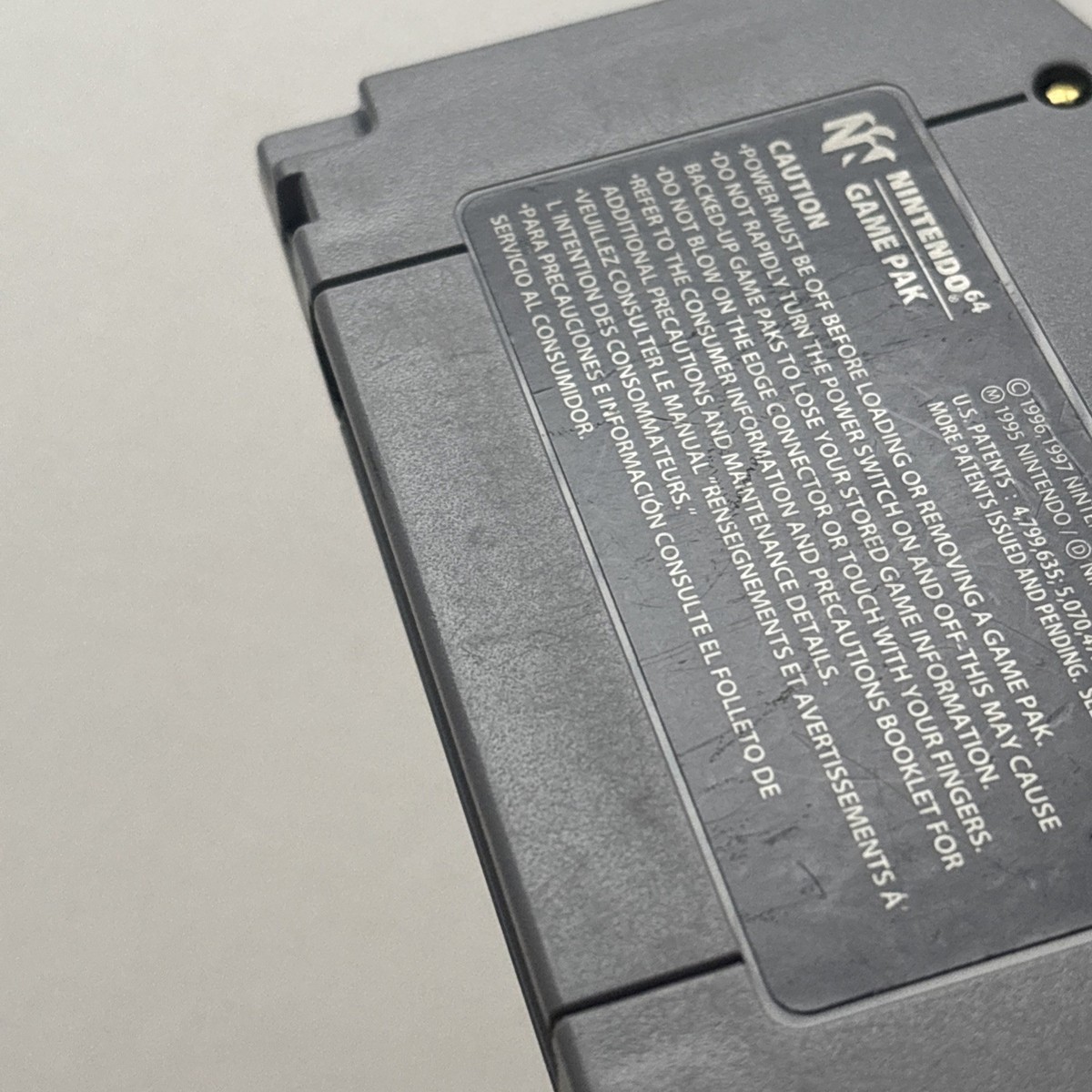 Legend of Zelda Ocarina of Time N64 Nintendo 64 Version 1.0 V1.0