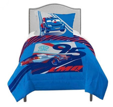 Cars 2 "Race is on" Kids 2pc Reversible Twin/Full Comforter Set-W182679126525