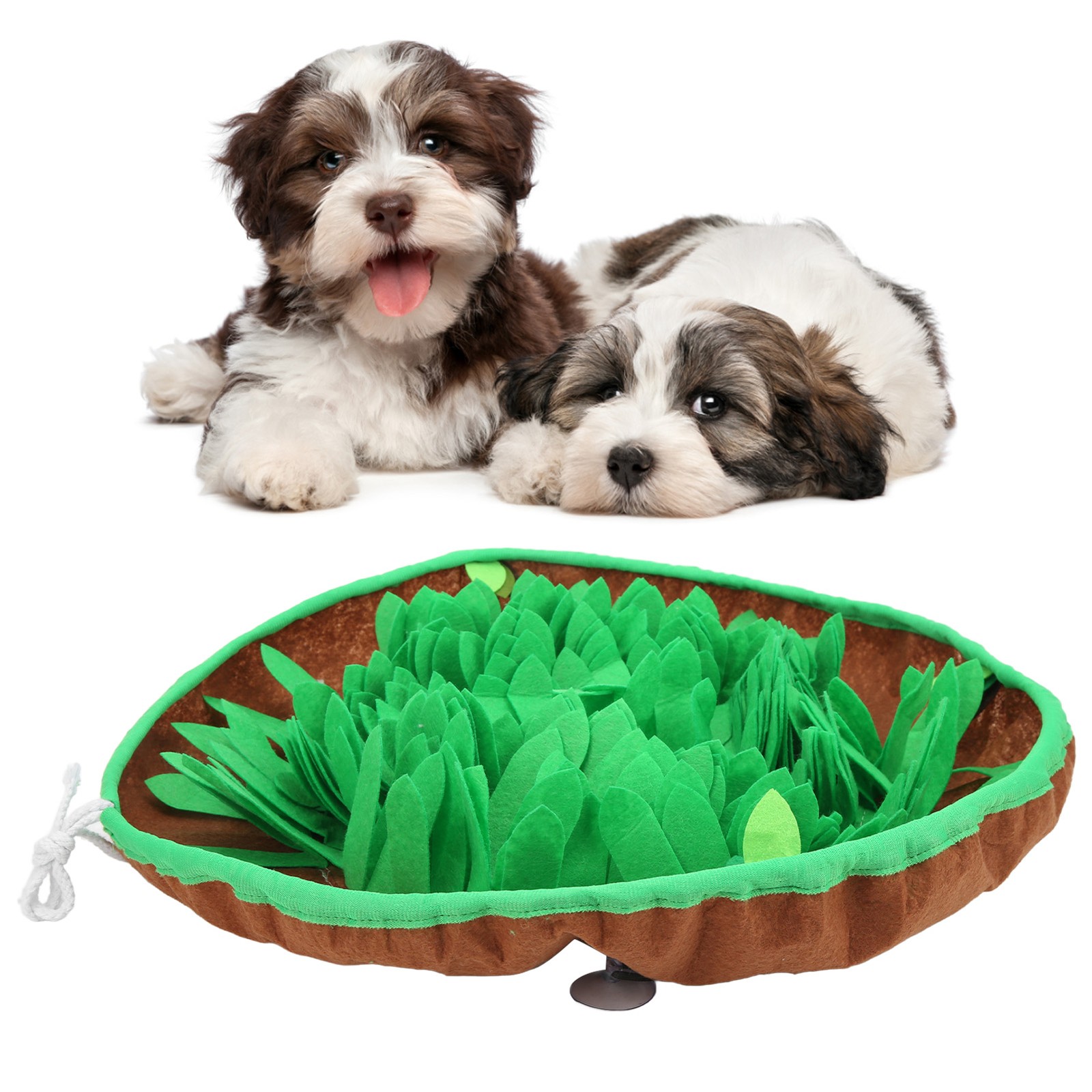 Dog Sniffing Pad Prevent Slip Boredom Relief Interactive Adjustable Pet Feeding