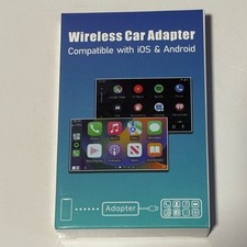 Wireless Car Adapter compatible with iOS  Android