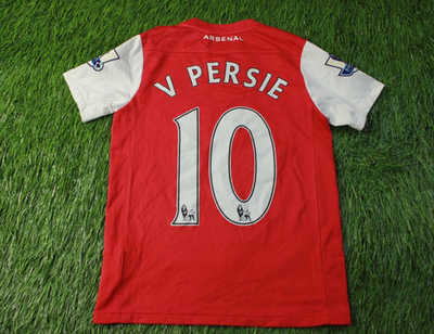 ARSENAL LONDON V PERSIE 2011/2012 FOOTBALL SHIRT JERSEY HOME NIKE