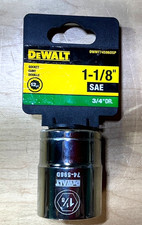 DEWALT 1-1/8" Socket Wrench Socket, NSN 5120-01-479-9225 PN 3294625
