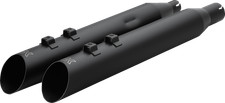 Khrome Werks Hp-plus Slip-on Mufflers Slash-up 4in Black M8 Harley Flhtpi 17-25 Khrome Werks Hp-plus Slip-on Mufflers Slash-up 4in Black M8 Harley Flhtpi 17-25
