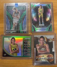4 Card Lot Breanna Stewart 2020 Panini Prizm WNBA Seattle Storm UCONN