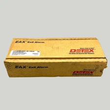 Detex EAX-500 Black Battery Powered Surface Door Wall Mount Exit Alarm Complete