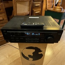 JVC RX-6018VBK Stereo Receiver BUNDLE w/ Remote