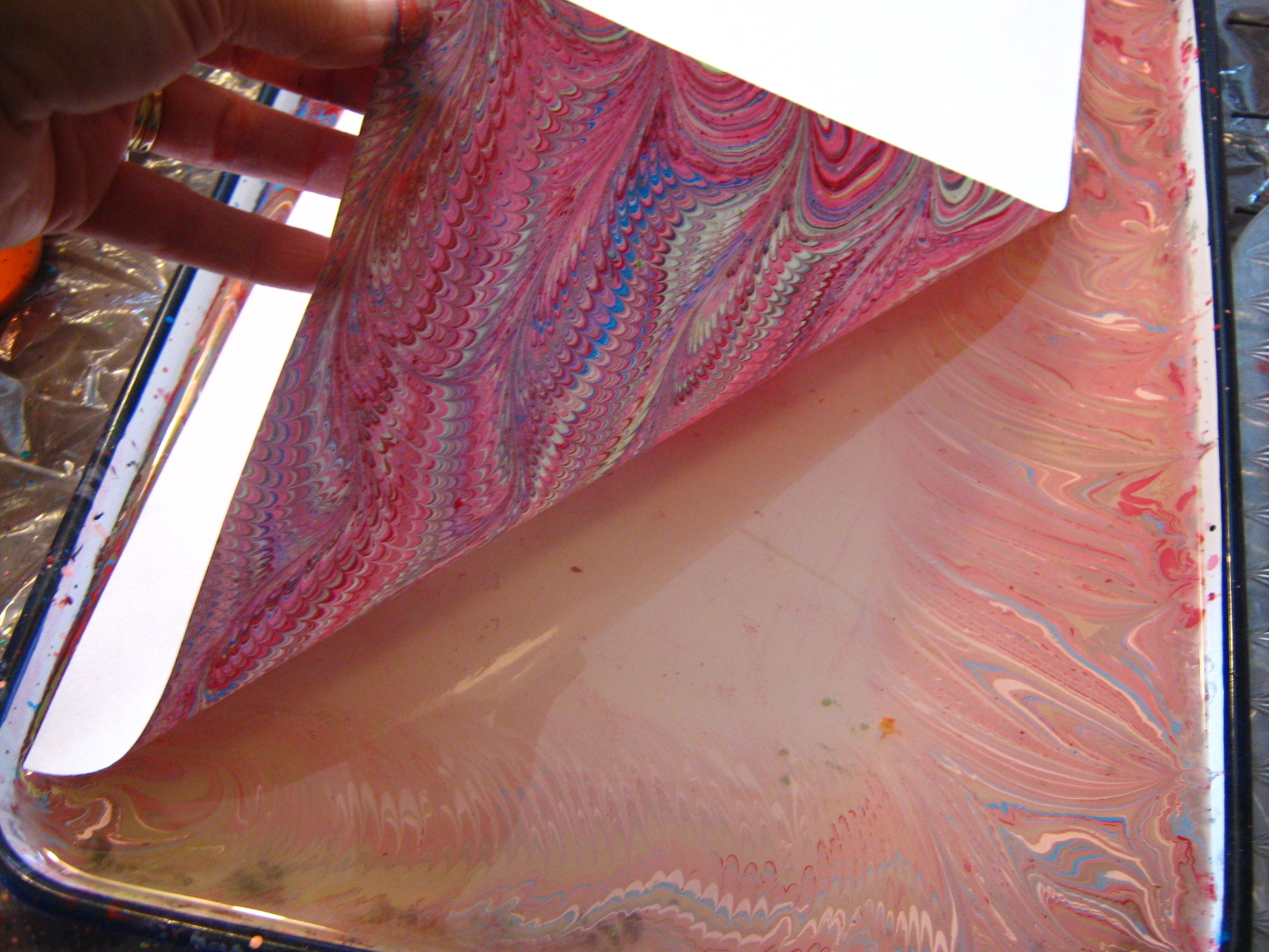 New Plastic Broom Straw Brush Kit Paper Marbling Brushes Supplies Marbled Ebru eBay