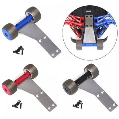 Upgraded Parts Metal Wheelie Bar Wheel for ARRMA 1/18 Granite Typhon Grom RC Car