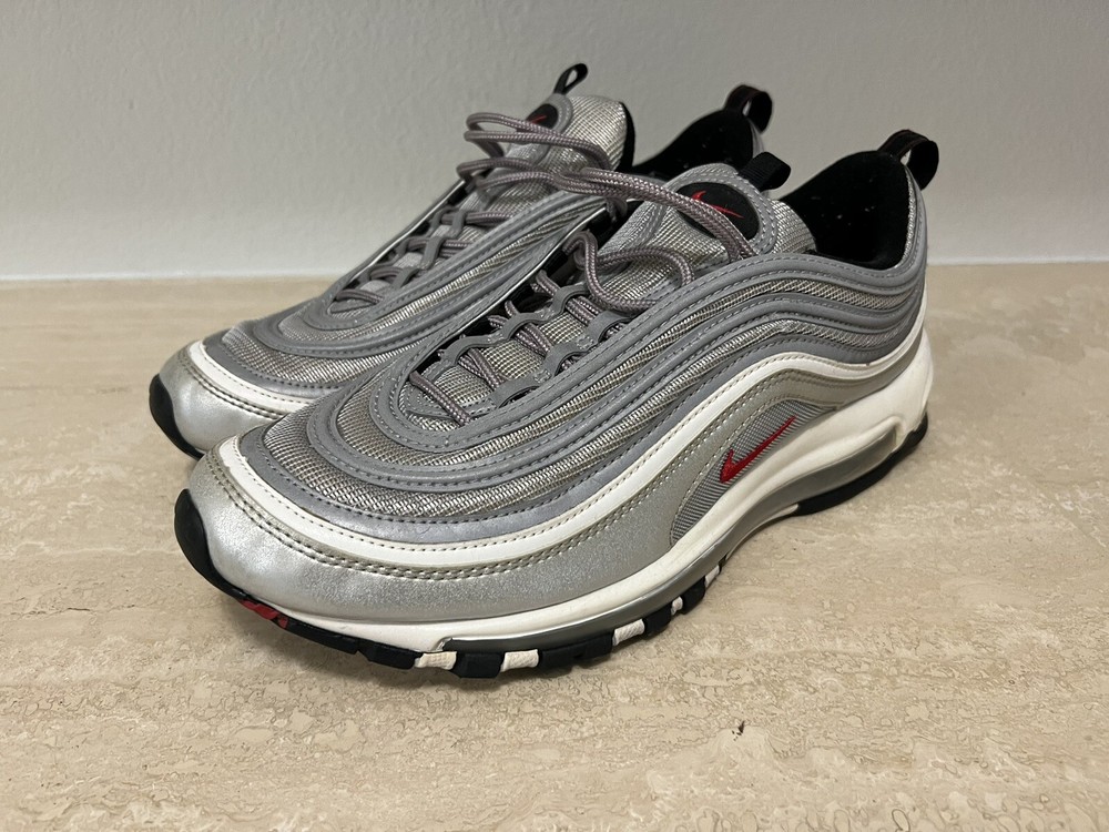 Nike Air Max 97 Silver Bullet Retro 2016 Men's Size 11 Running Shoes