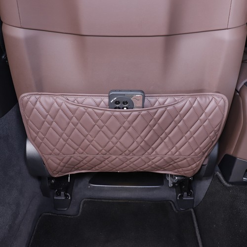 1PCS Brown Car Seat Back Anti Kick Cover For BMW 7 Series G70 2024+ Guard Case - Bild 6 von 11