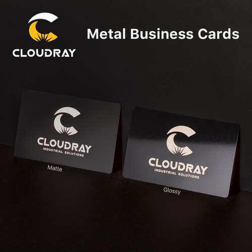 Cloudray Metal Matte Black Business Name Cards for Marking Machine - Picture 5 of 7
