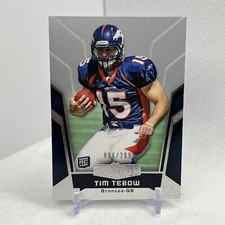2010 Topps Unrivaled Tim Tebow #136 /299 Rookie Card Broncos Jaguars RC