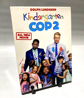 NEW SEALED W/ SLIPCOVER Kindergarten Cop 2 (DVD, 2016) Movie Dolph