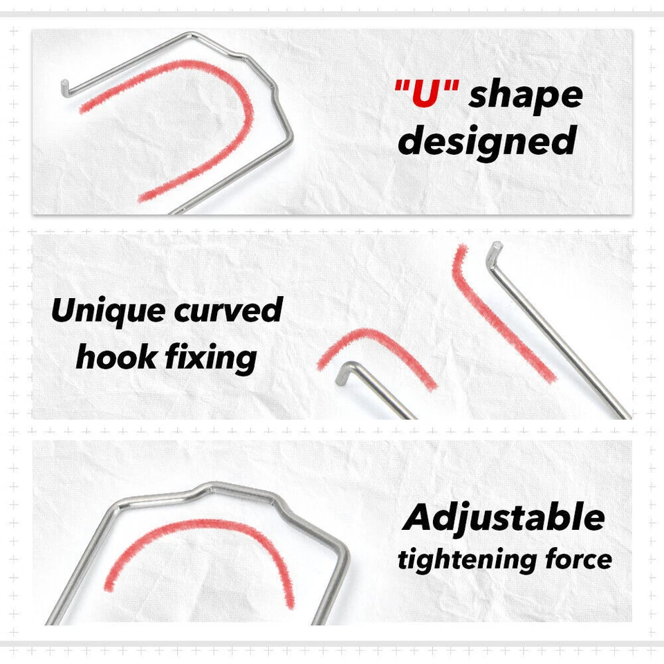 Radiator Hose Clip For BMW E39 E38 E60 E90 X5 E46 325i 328i M3 540i 740iL 745Li - Изображение 3 из 4