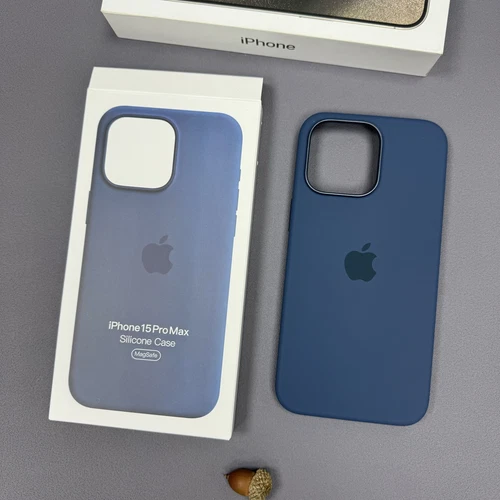 Custodia originale in silicone con MagSafe per iPhone 16 Pro Max 15 Pro 14 13 12 - Imagen 21 de 54