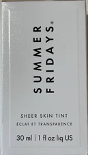 Summer Fridays Sheer Skin Tint SELECT A SHADE BNIB Retail $42.00