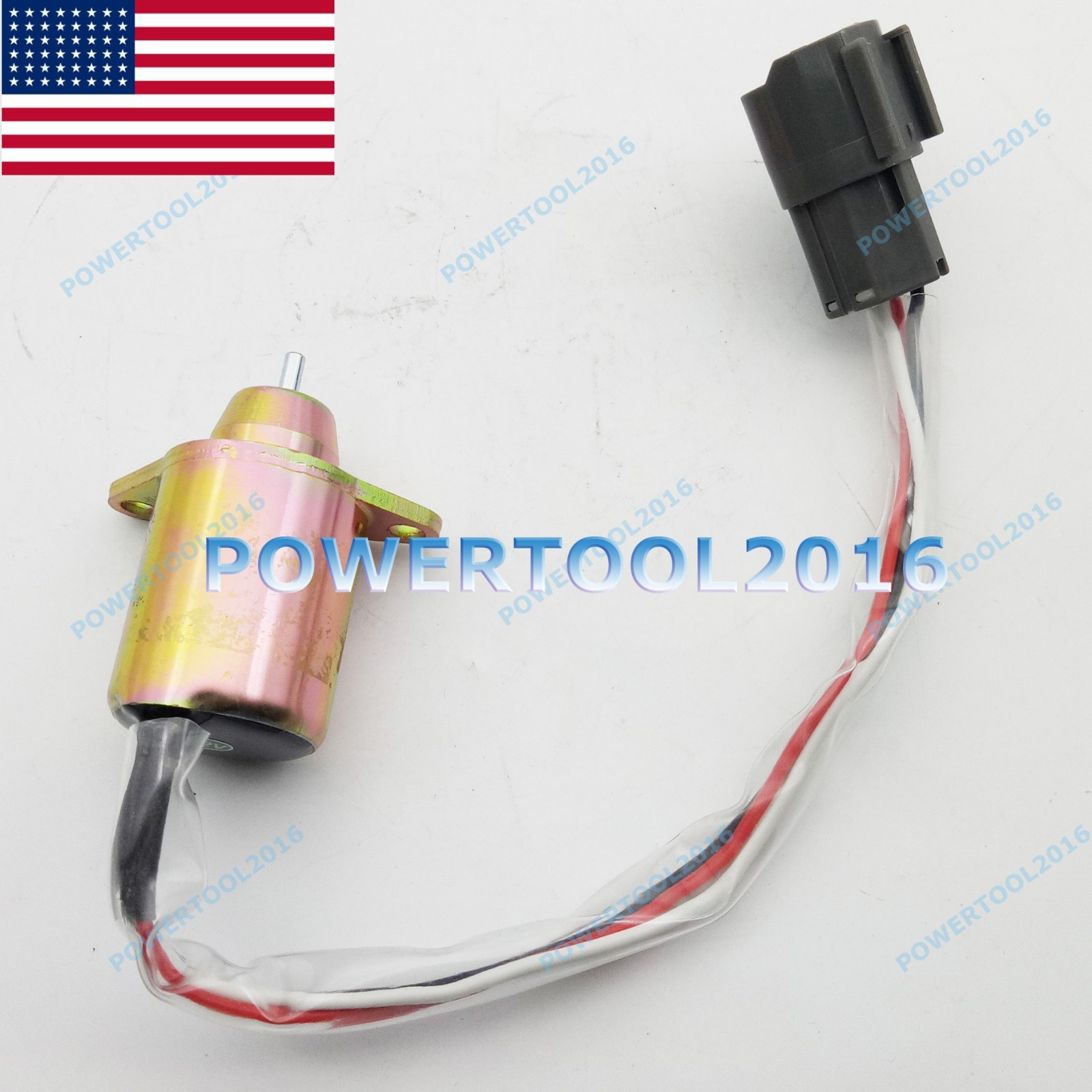 New Fuel Solenoid For John Deere 3203 4105 3032E 3036E 3038E 12V eBay