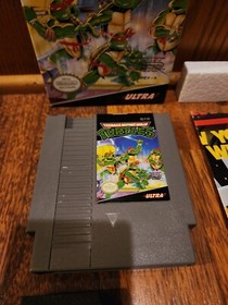 Teenage Mutant Ninja Turtles TMNT - NES Nintendo With Box & Inserts No Manual 